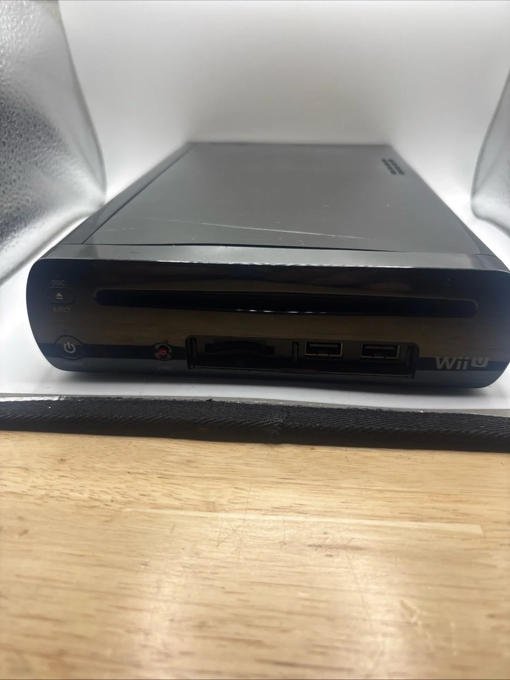 Genuine Nintendo Wii U WUP-101(2) 32GB Black Console Only - Tested Working